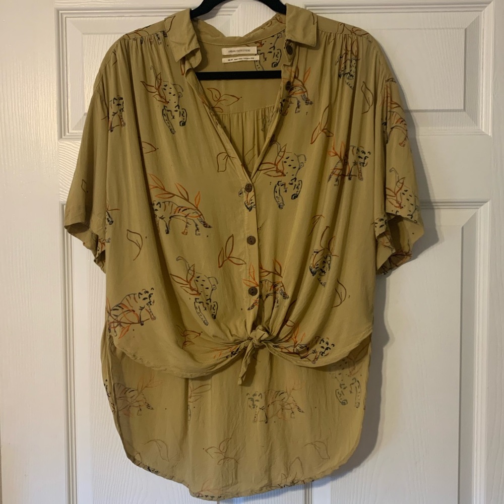 Urban outfitters button up blouse